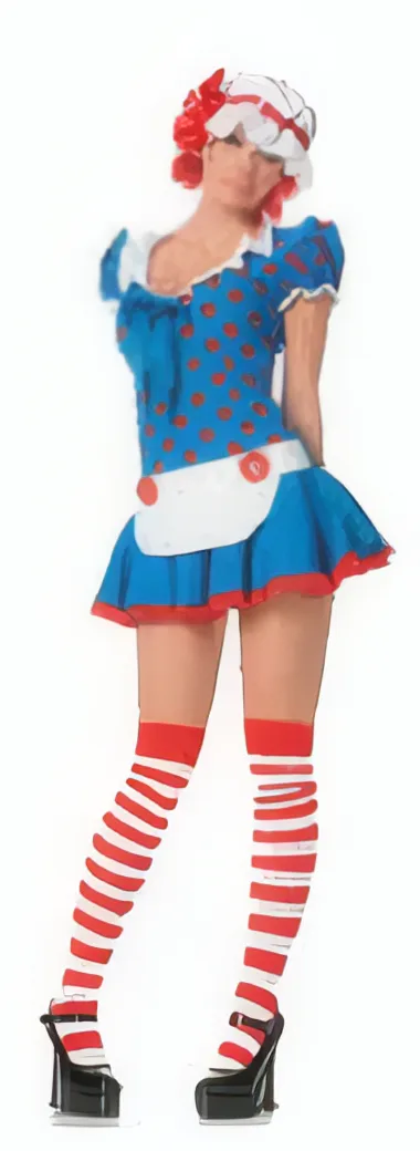 Disfraz de muñeca de trapo